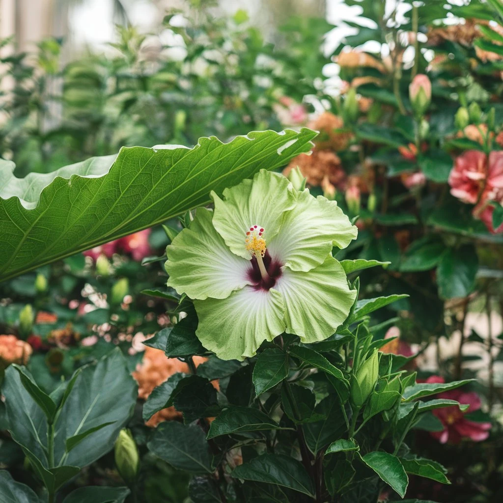 A Closer Look at Green Hibiscus: Care, Growth, and Benefits